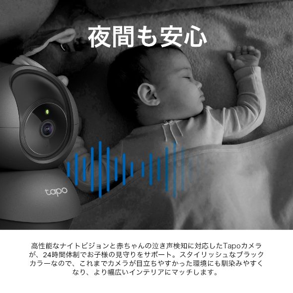 パンチルトネットワークWi-Fiカメラ 6