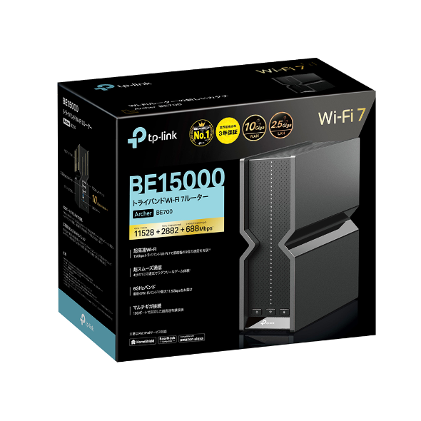 BE15000 トライバンドWi-Fi 7ルーター 7