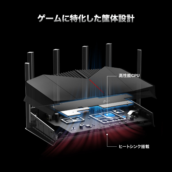 BE6500 デュアルバンドWi-Fi 7ゲーミングルーター 7