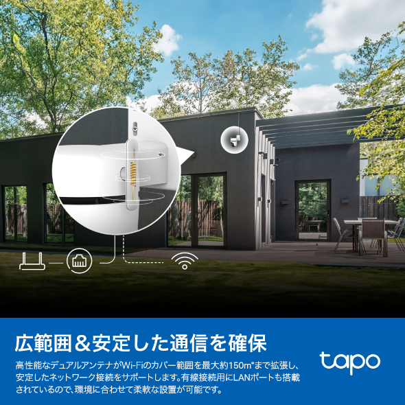 屋外パンチルトセキュリティWi-Fiカメラ 9