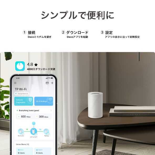 BE14000 トライバンドメッシュWi-Fi 7システム 8