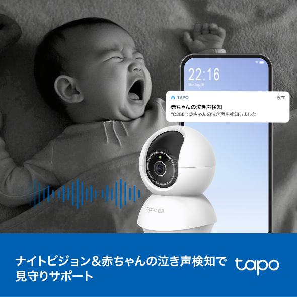 パンチルトスマートAI Wi-Fiカメラ 8