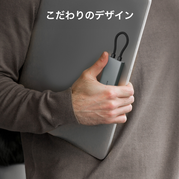 USB Type-C 7in1ハブ 9