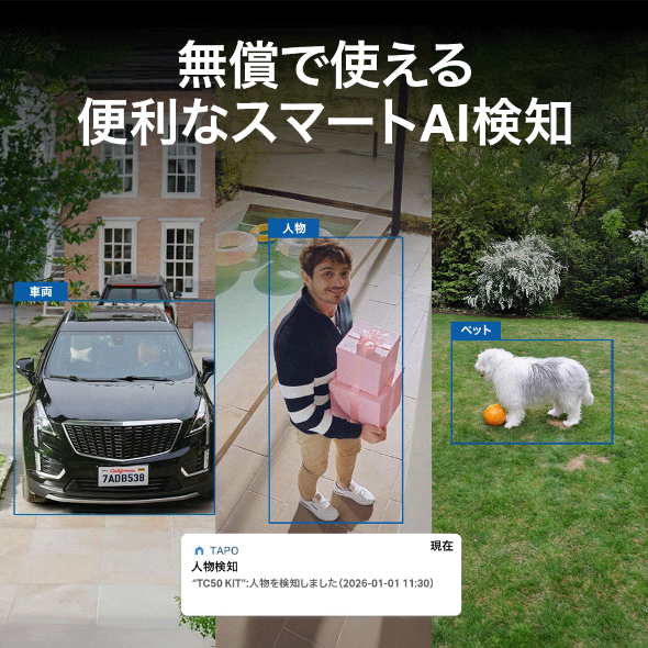 ソーラー給電対応センサーライト付きパンチルトセキュリティカメラキット  9