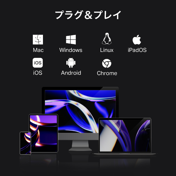 USB Type-C 7 in 1ハブ 11