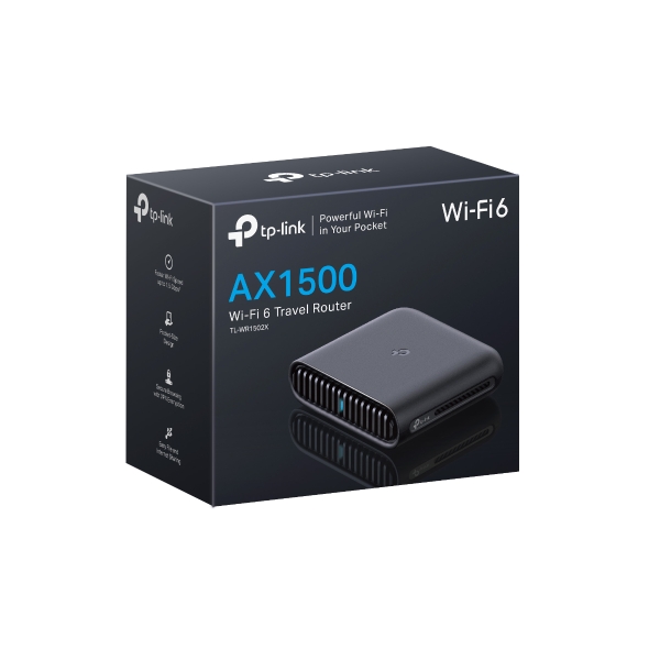 Router podróżny Wi-Fi 6, AX1500