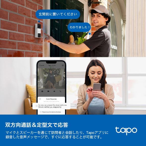 カメラ付きスマートドアホンキット 7