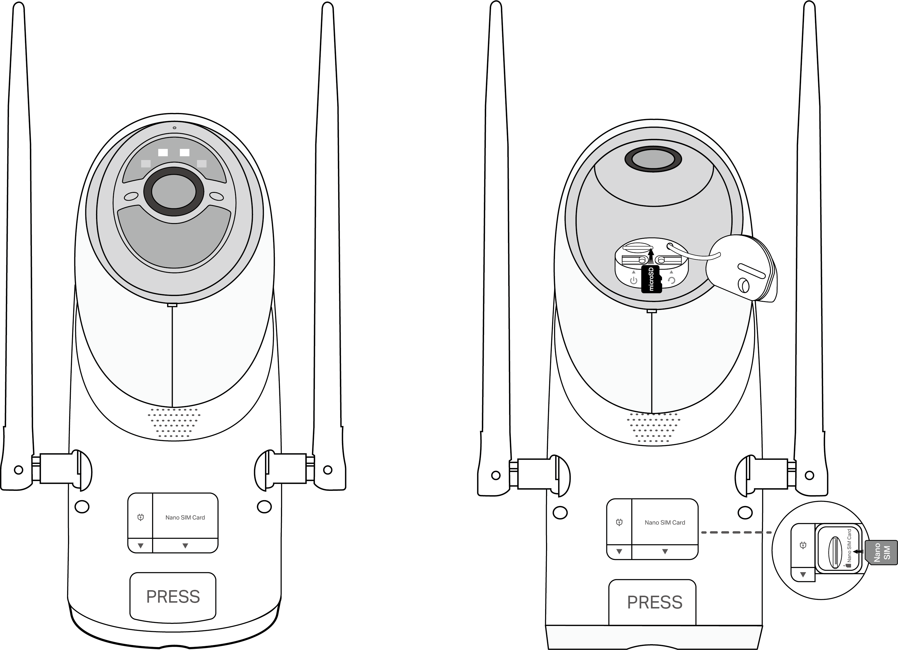 Image of the camera's appearance