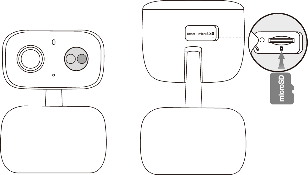 Camera front panel
