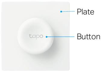 The product appearance of your dimmer switch