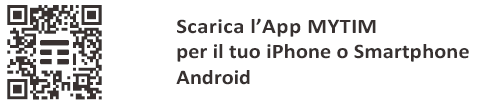 Scarica l’App MYTIM per il tuo iPhone o Smartphone Android