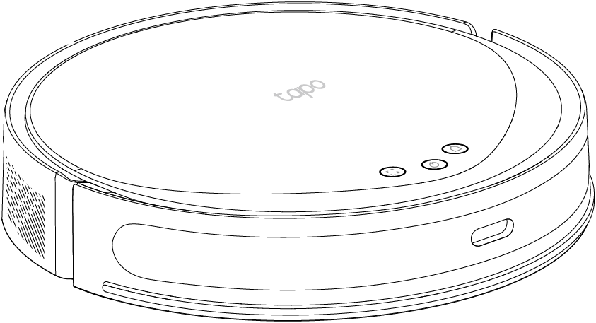 Top Side of Robot Vacuum