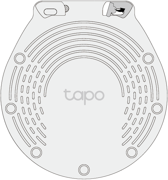 two adhesive strips on the pad