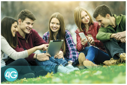 4G LTE promotional image