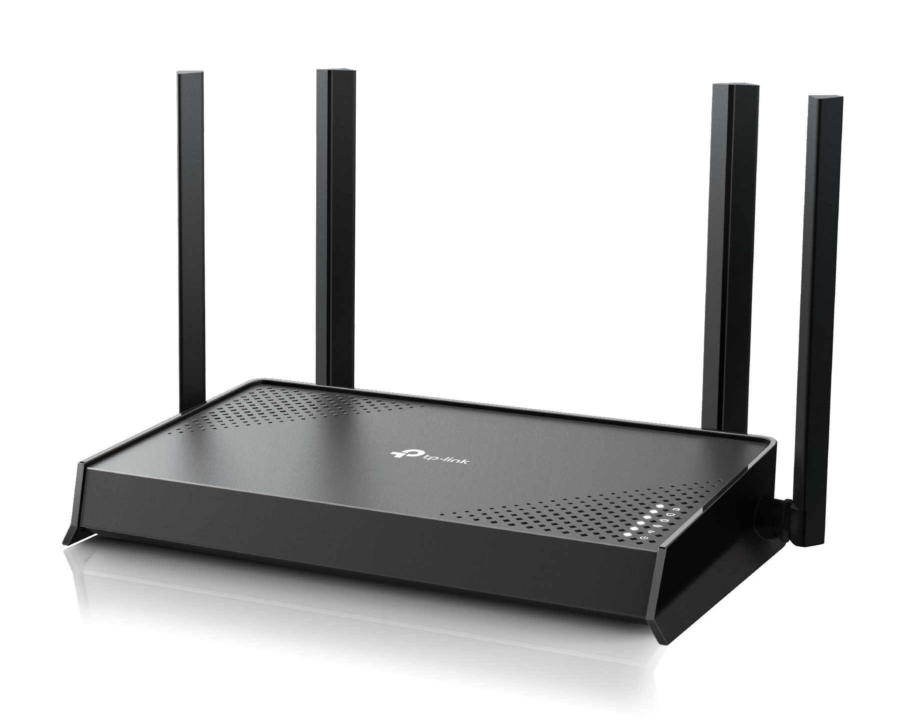 Front panel image of the router