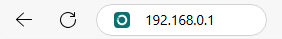 Entering the IP Address of the Switch in the Browser