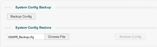 Choosing the Configuration File