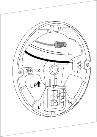 Image of covering the Ground wire