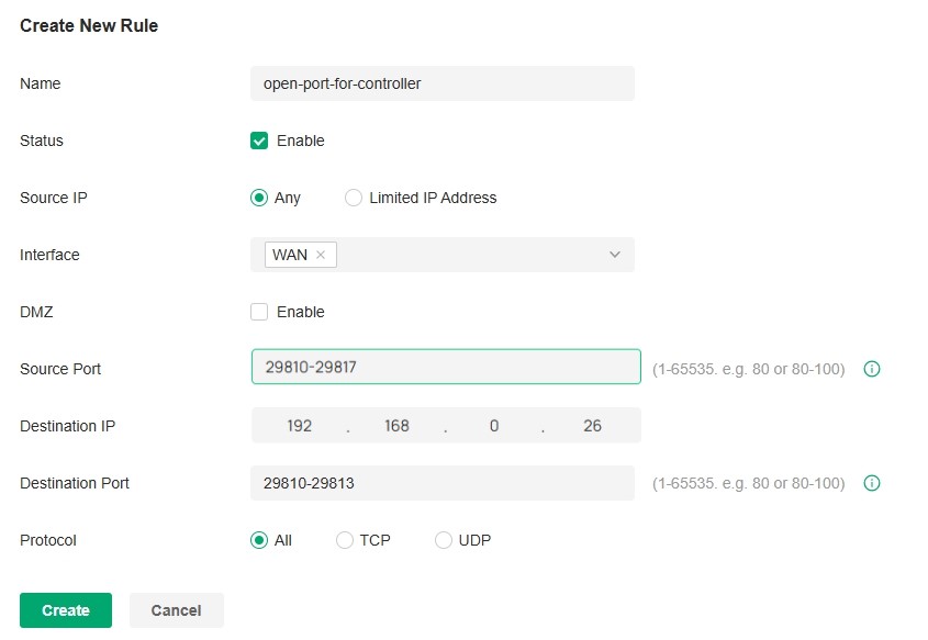 Create-Port-Forwarding-rule