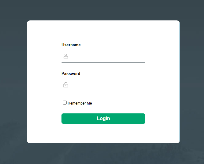 Logging Into the Switch