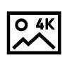 4k feature icon