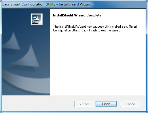 Finishing Installation