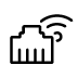 Ethernet & Wi-Fi 6 Connectivity icon