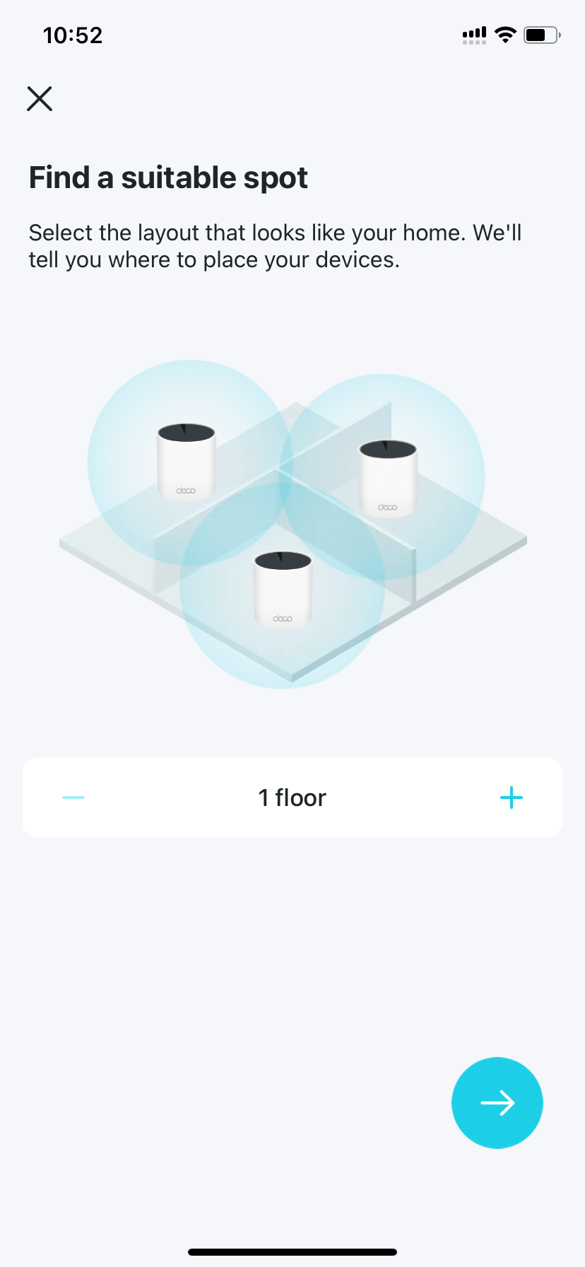 available layout options
