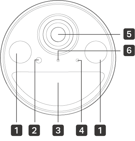 Camera appearance-front