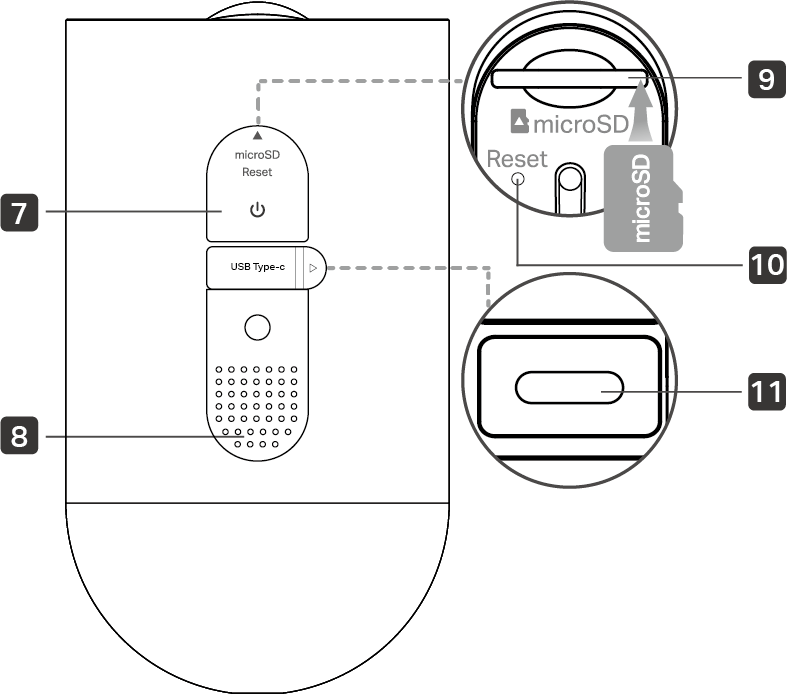 Camera appearance - side