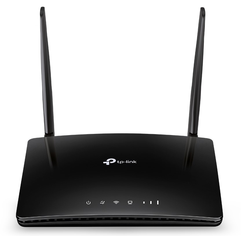 Front panel of AC750 Wireless Dual Band 4G LTE Router