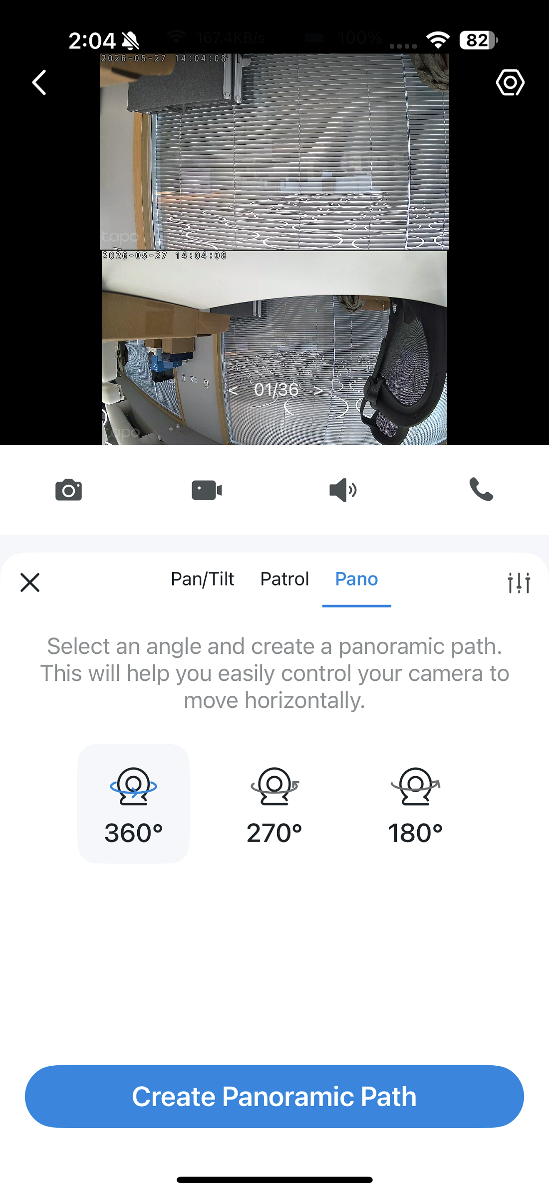 The Pano panel