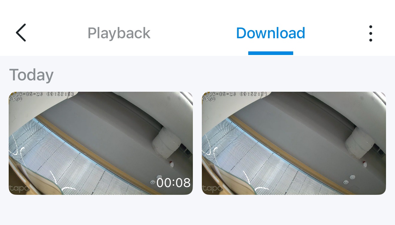 Download page in app
