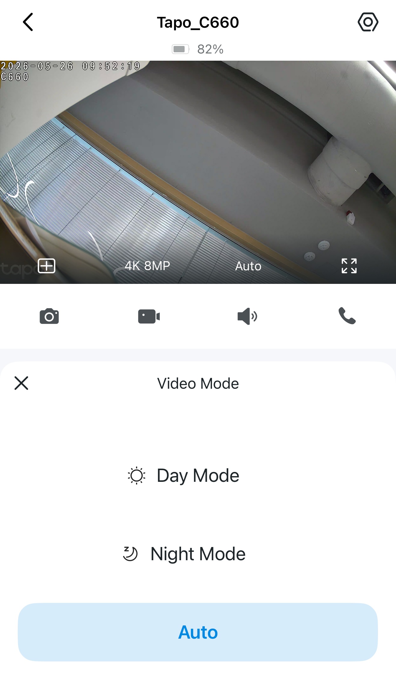 Choose video mode