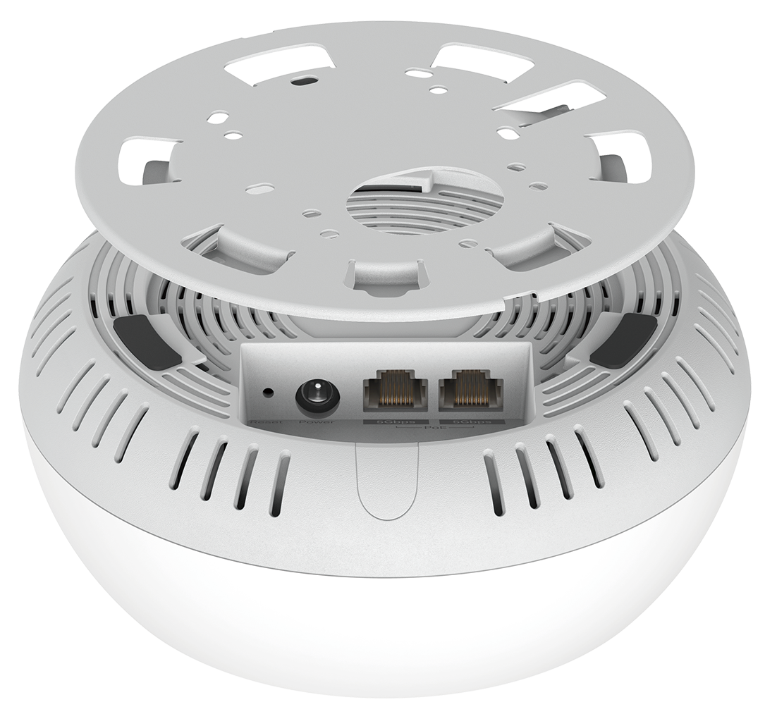 Product image showing ports and buttons