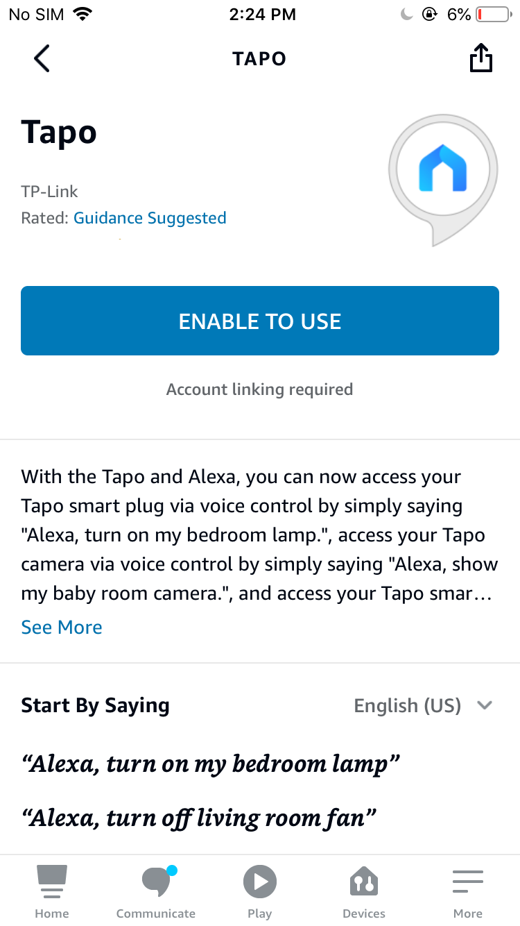 Enable to use page