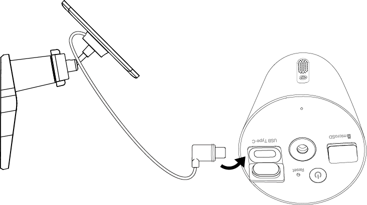 Use Tapo solar panel to charge your camera continuously.
