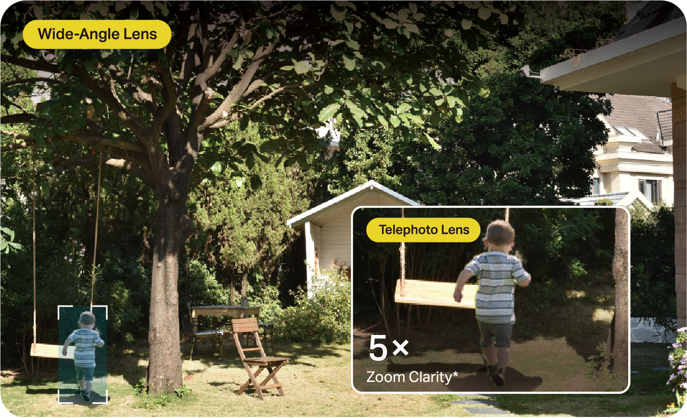 Wide + Telephoto: See the Big Picture and the Fine Details