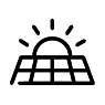 High-Efficiency Solar Charging icon