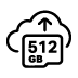 Local and Cloud Storage Icon