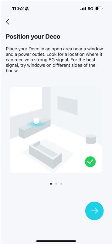 image displaying how to place your Deco devices.