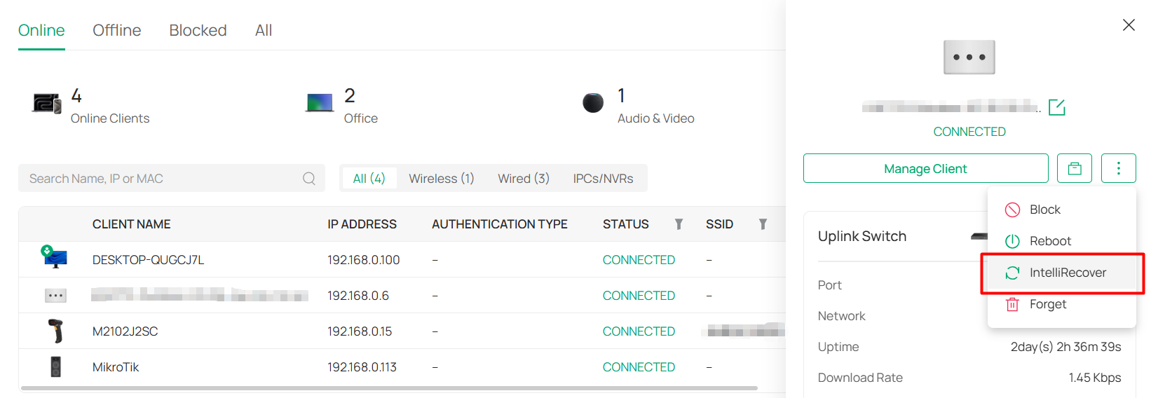 IntelliRecover_clients