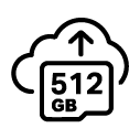 Icon of Local and Cloud Storage