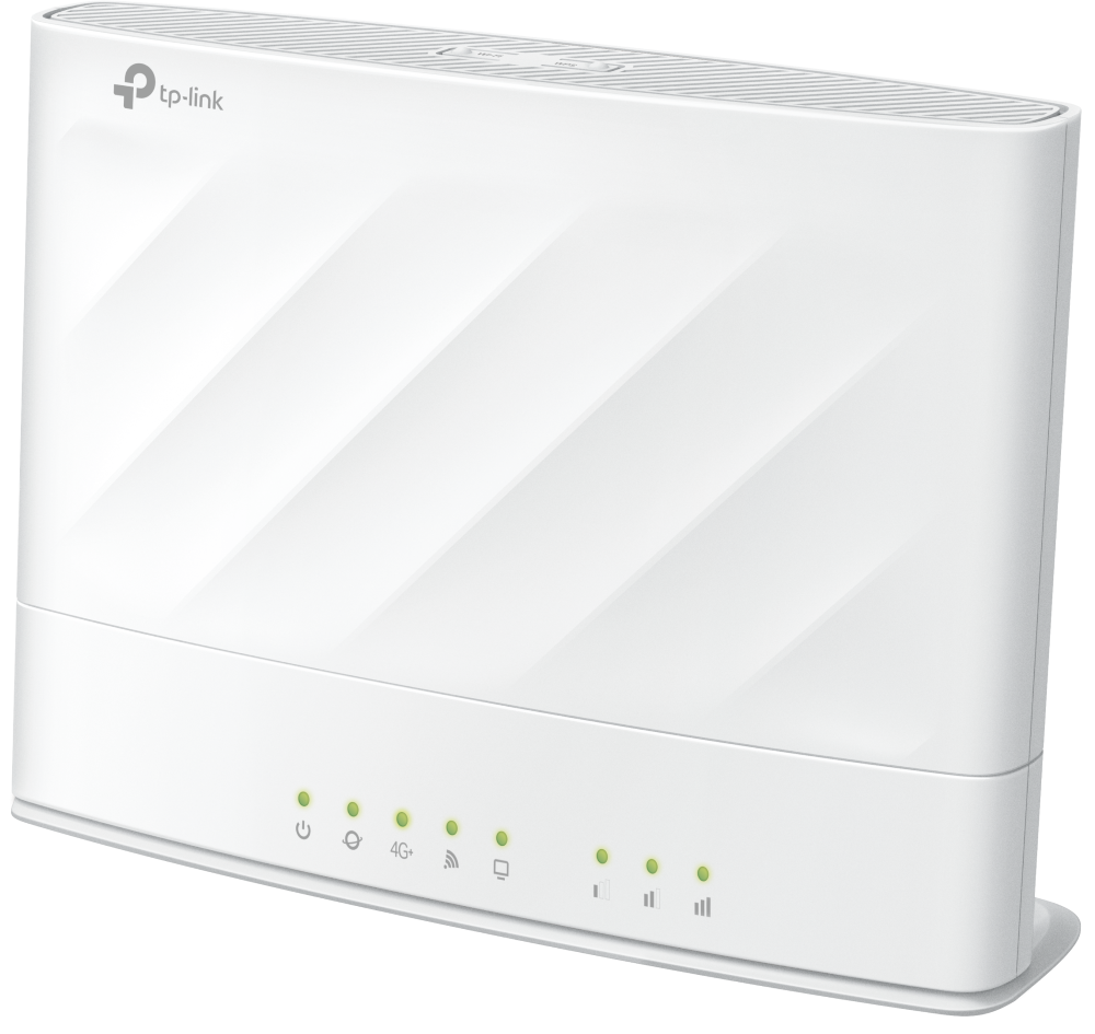 Front panel of 4G+ Cat6 AX1500 Wireless Dual Band Gigabit Router