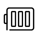 Icon of Long-Lasting Rechargeable Battery