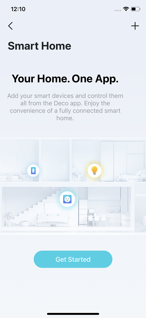 Feature Introduction Page of Smart Home 