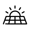High-Efficiency Solar Charging icon