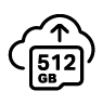 Icon of Local and Cloud Storage