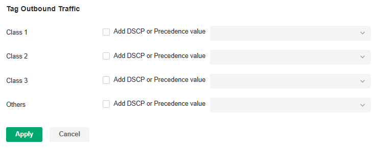 Tag Outbound Traffic