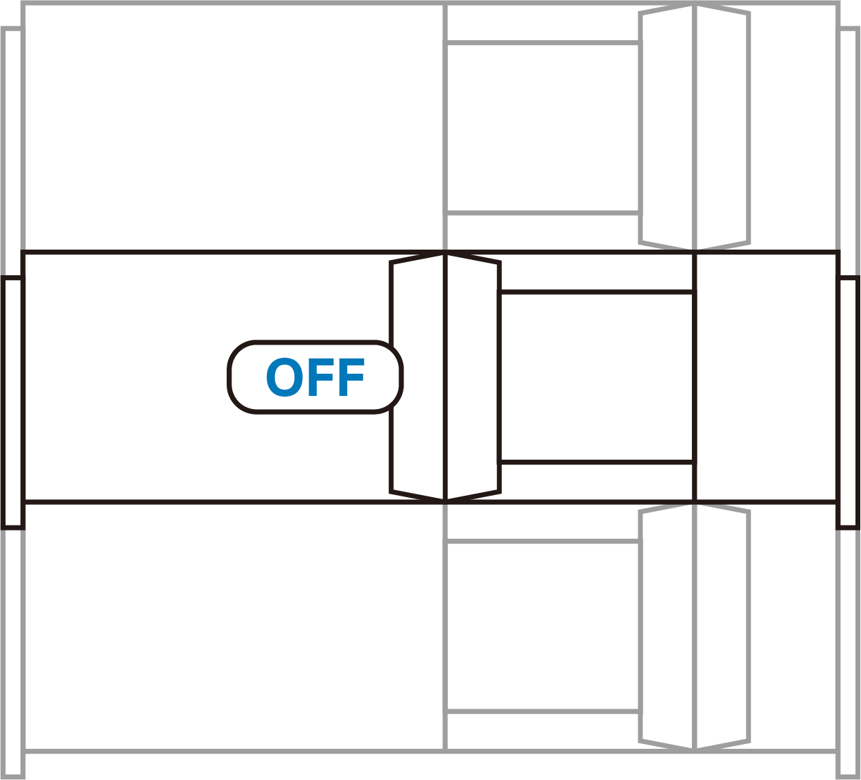Turn off circuit breaker